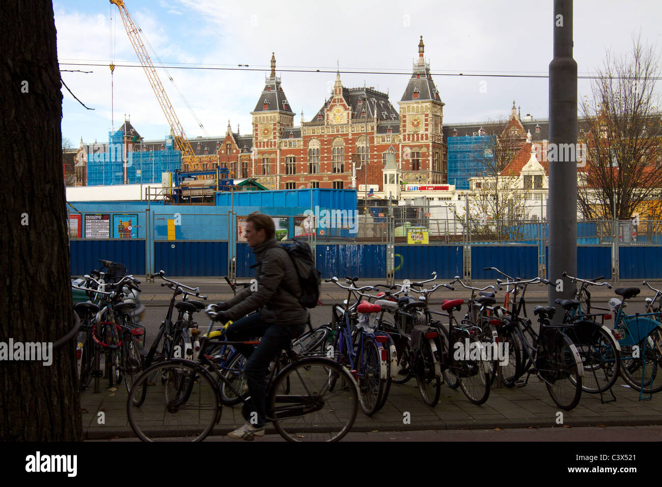 Amsterdam Centraal Station Banque D'Images