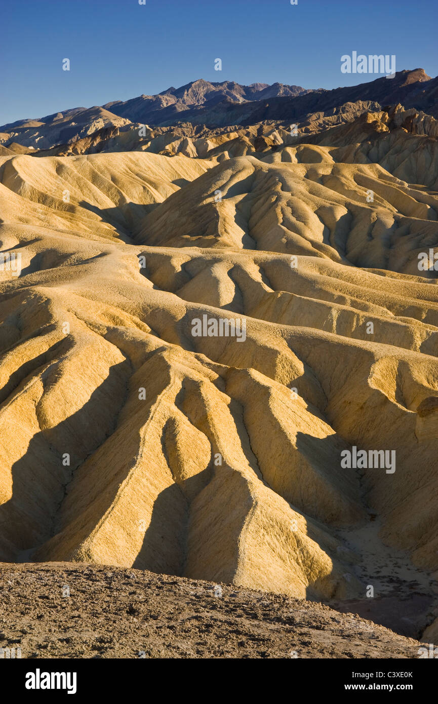 Les badlands de la Death Valley National Park, États-Unis Banque D'Images