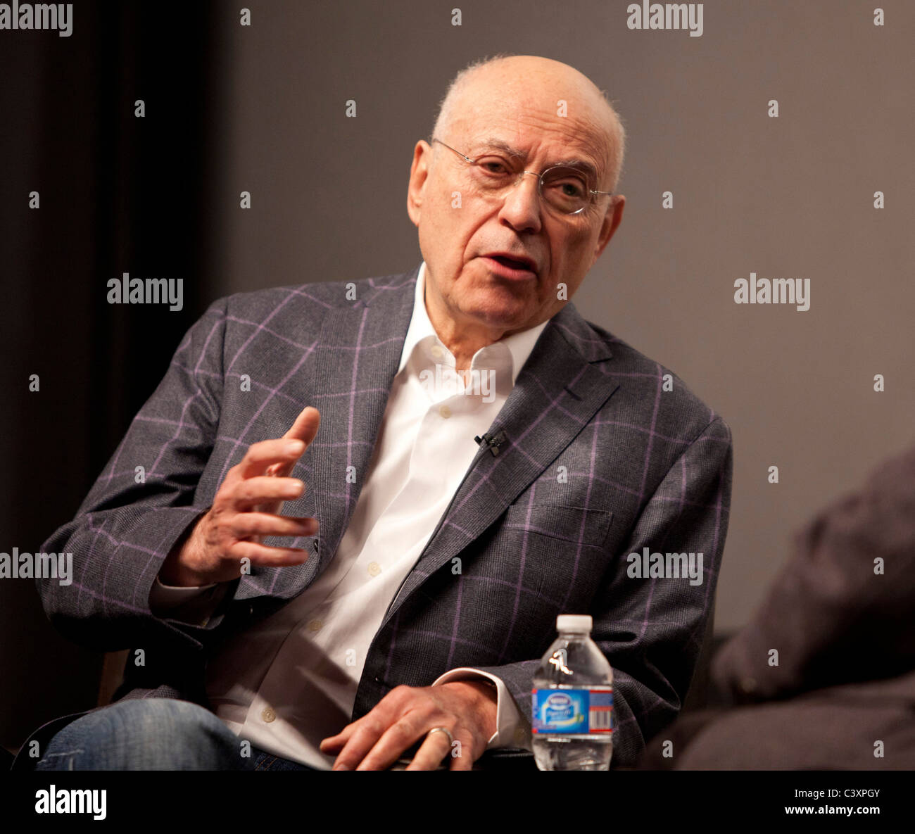 L'acteur-écrivain Alan Arkin la promotion de son livre "Une vie improvisée' Banque D'Images