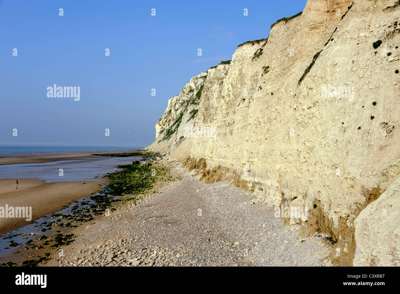 Cap Blanc Nez, Escalles,Pas de Calais, Nord Pas de Calais, France Banque D'Images