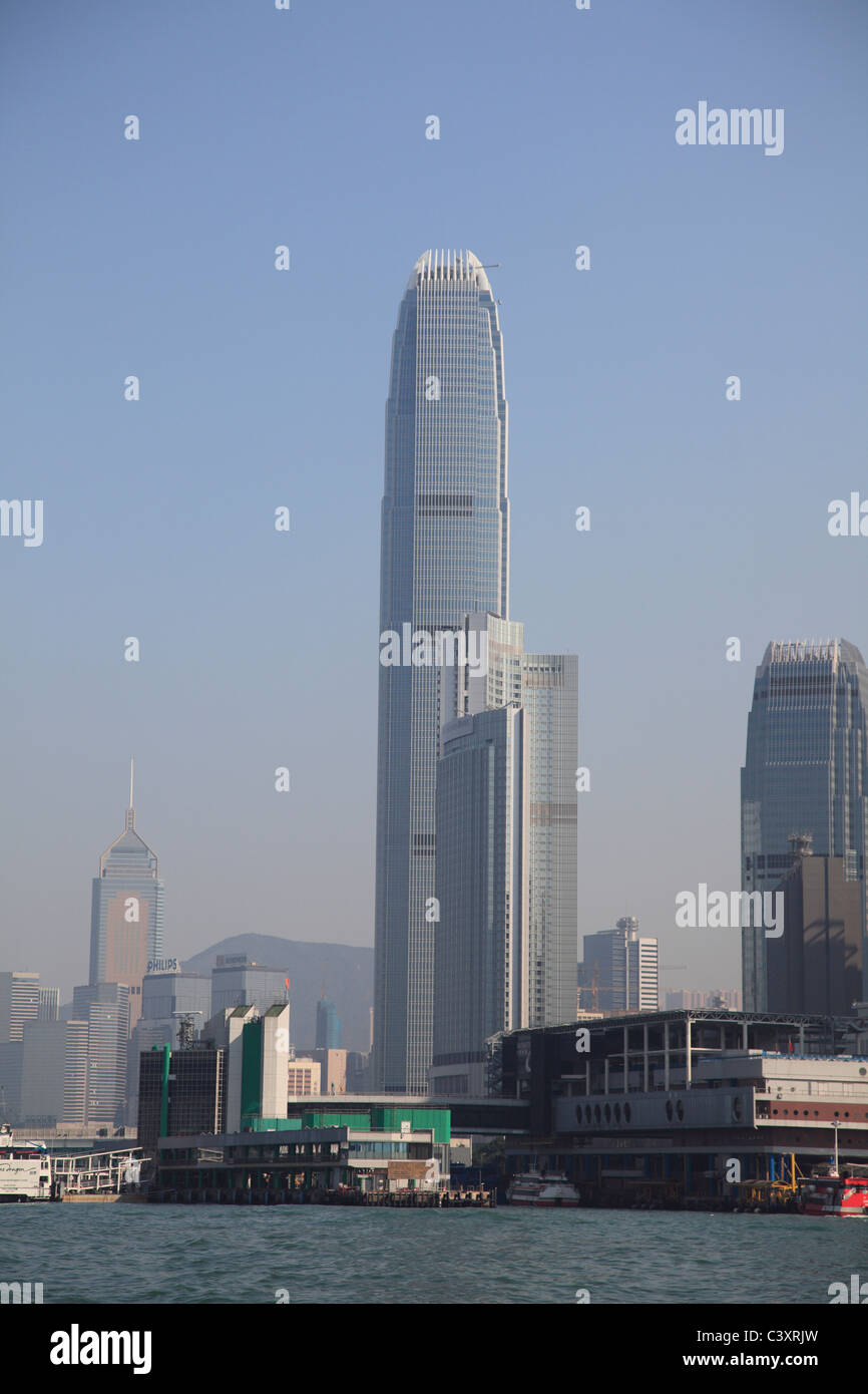 International Finance Centre, Immeuble de la SFI, Hong Kong, Chine, Asie Banque D'Images