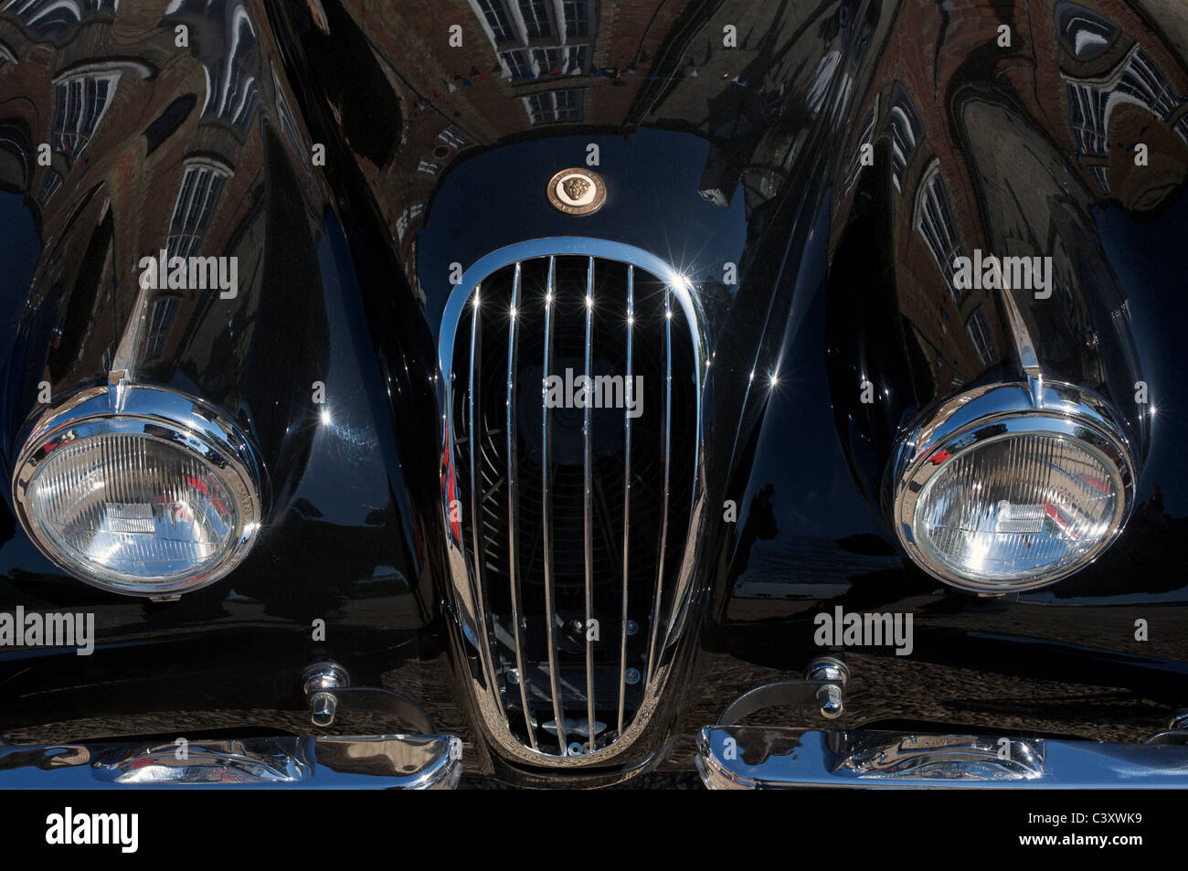 Jaguar voiture classique Banque D'Images