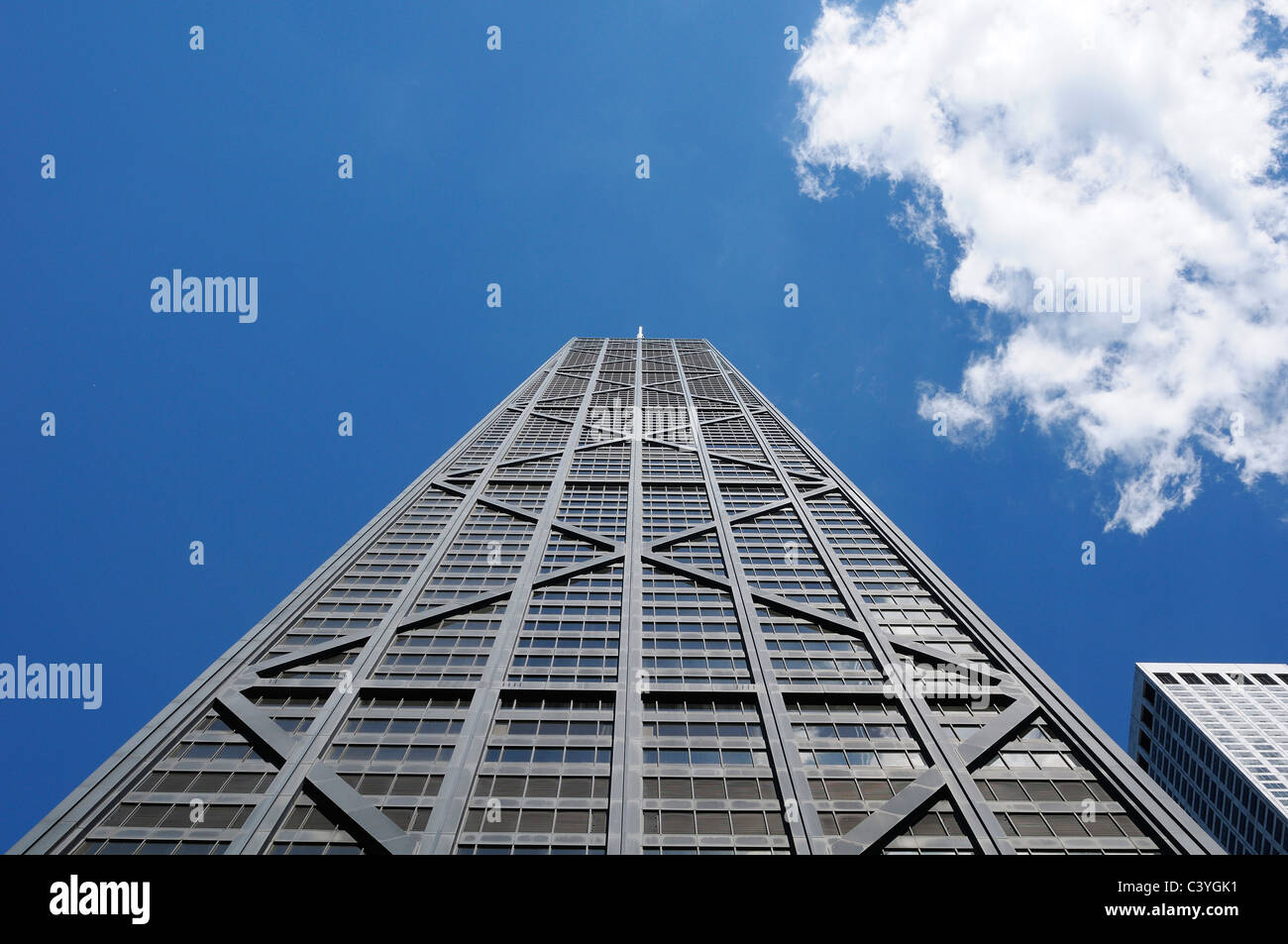 John Hancock Center, le Magnificent Mile, Chicago, Illinois, USA, United States, Amérique, building, architecture Banque D'Images