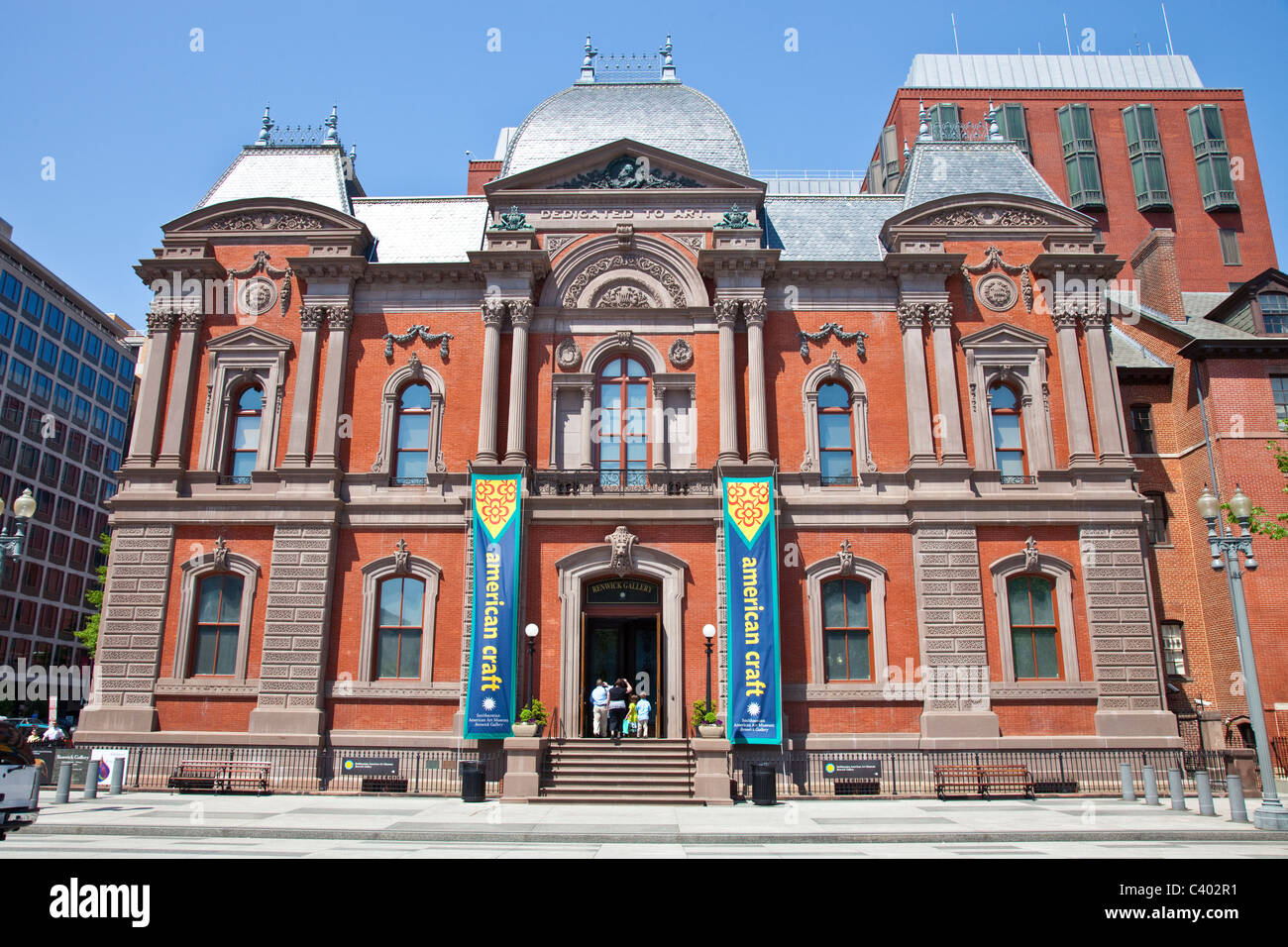 Smithsonian American Art Museum, Renwick Gallery, Washington DC Banque D'Images