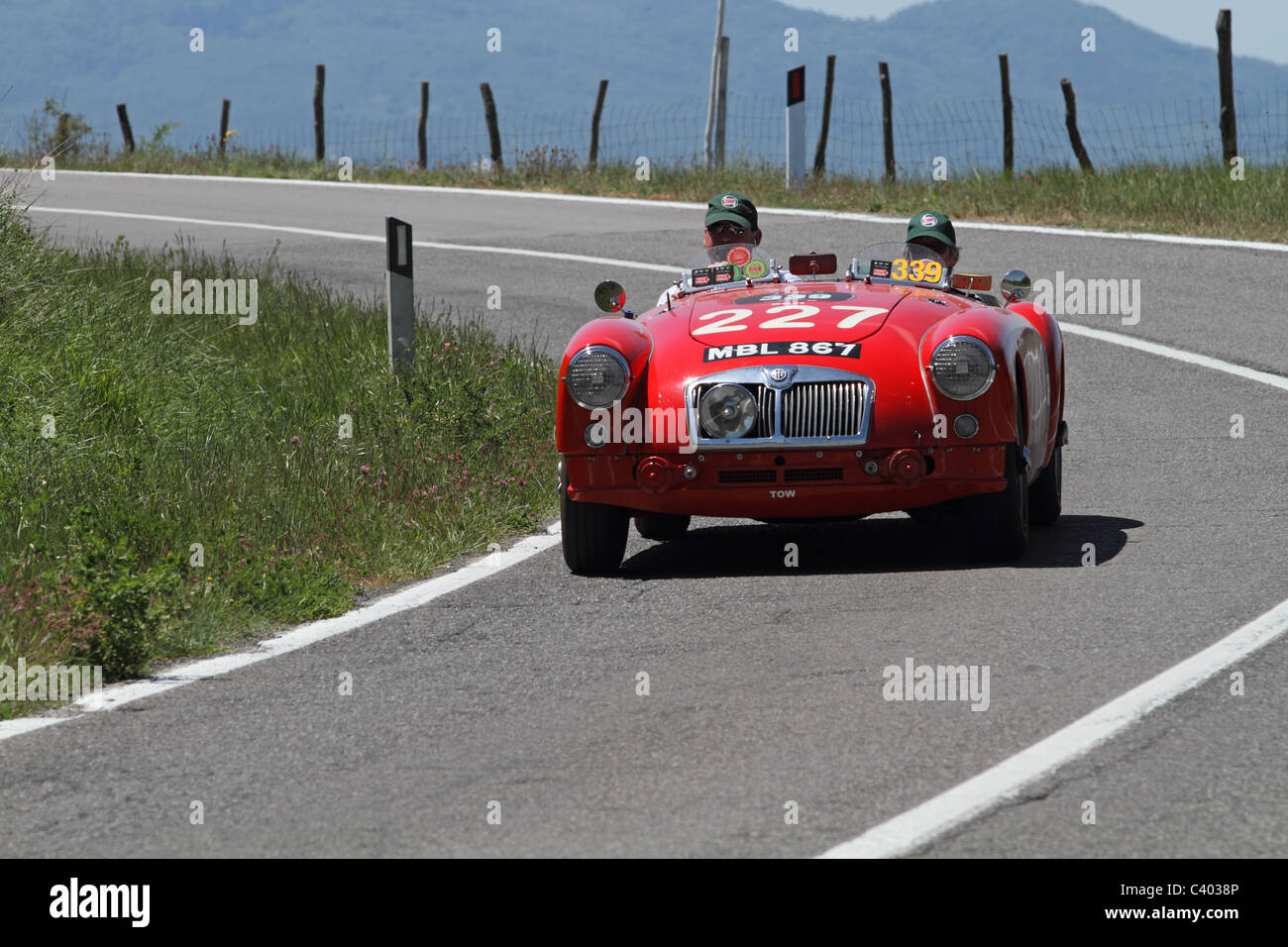 Mille Miglia 2011 MGA Banque D'Images