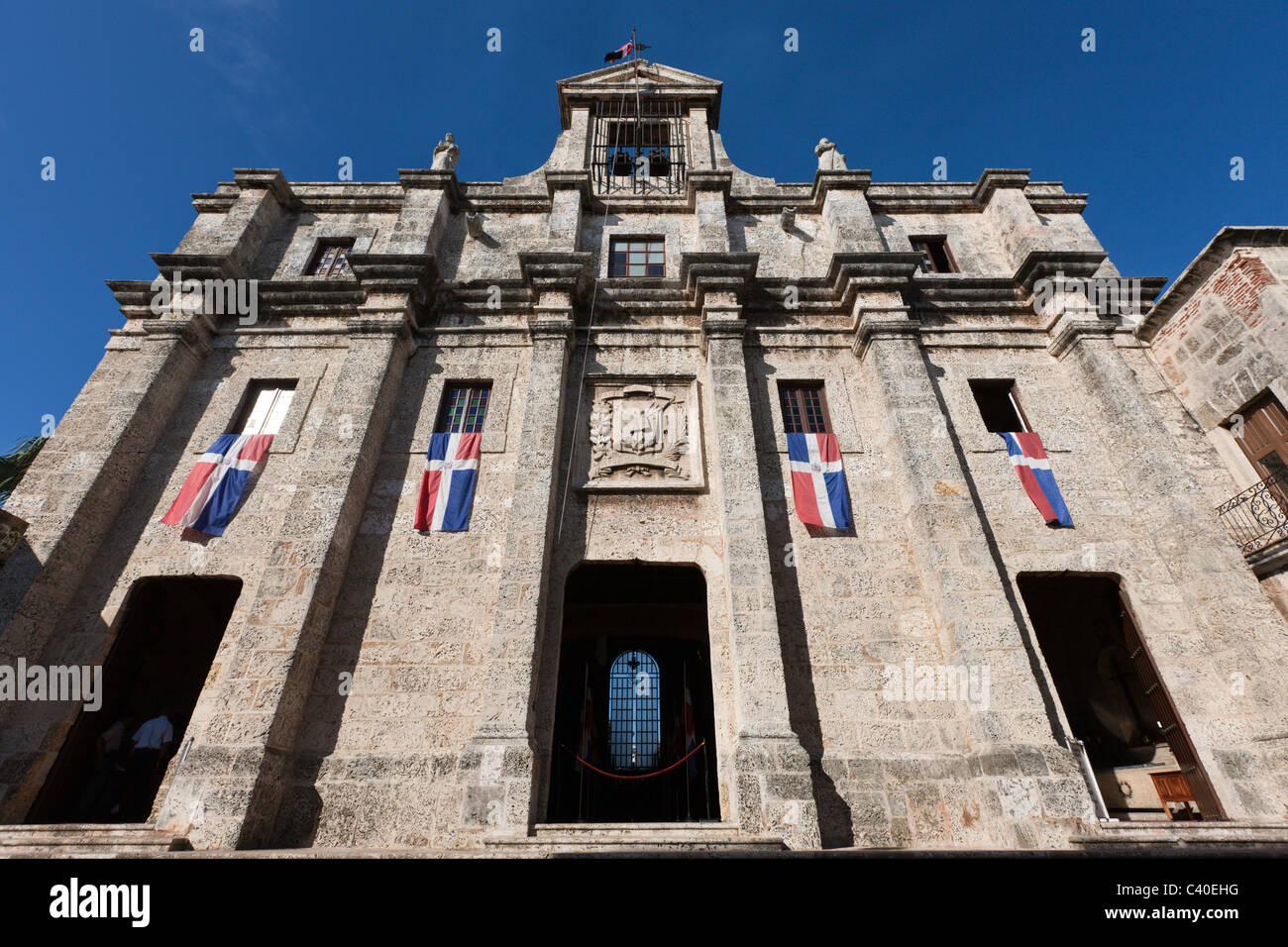 L'avant du Panthéon National, Santo Domingo, République Dominicaine Banque D'Images
