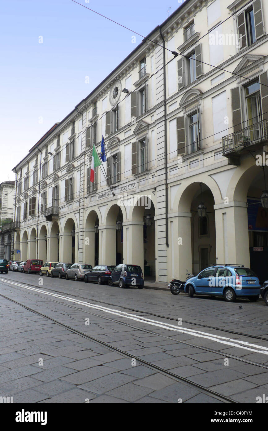 L'université, Università degli Studi, Turin, Italie Banque D'Images