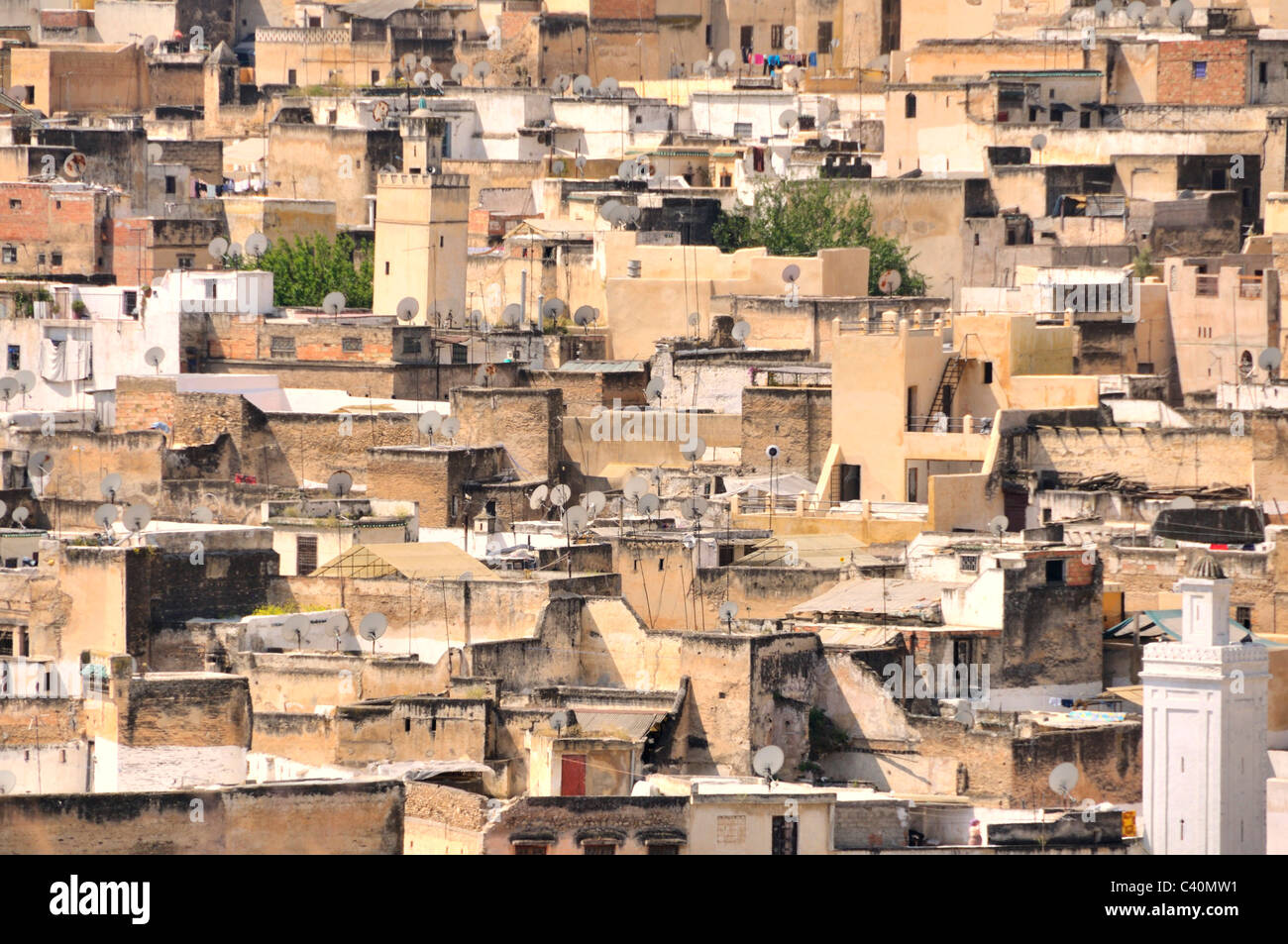 L'Afrique, de l'architecture, des maisons, des maisons, du Maroc, de la pétanque, des immeubles résidentiels Banque D'Images
