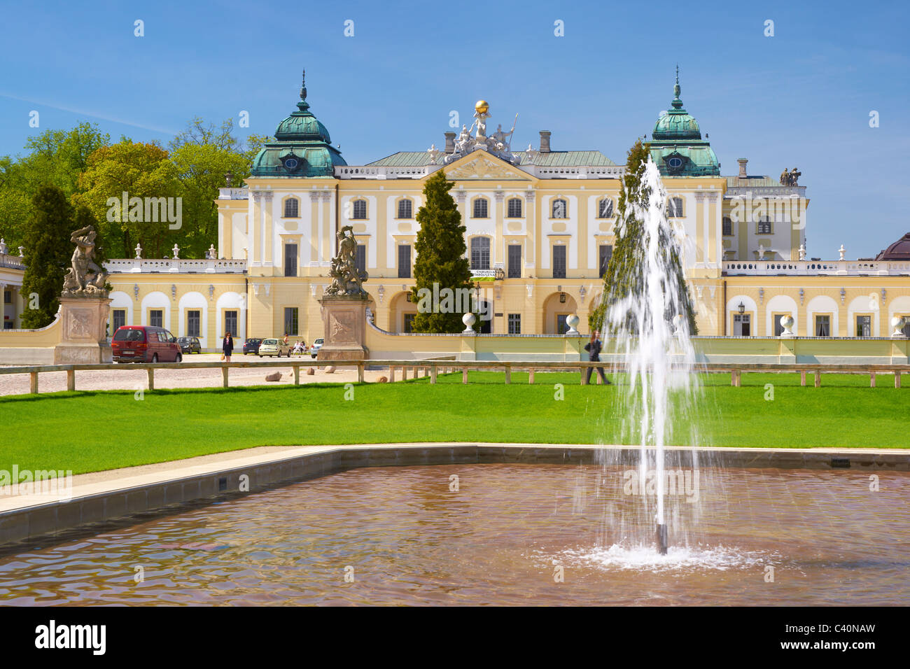 Bialystok - Palais Branicki, Pologne Banque D'Images