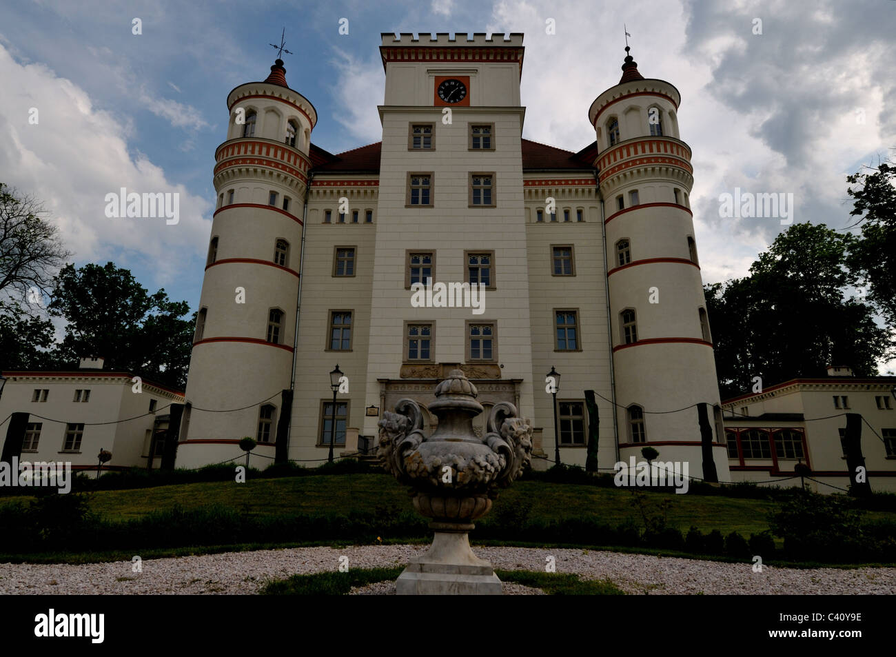 -L'hôtel palace de The Chancery Pavilion - sud-ouest de la Pologne -Basse Silésie Banque D'Images