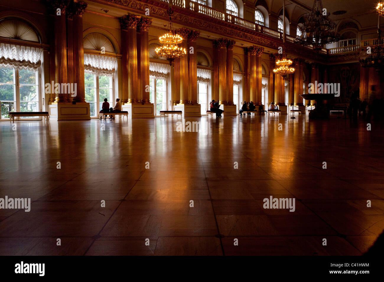 La grande salle de bal - Palais d'hiver - St Petersburg Photo Stock - Alamy
