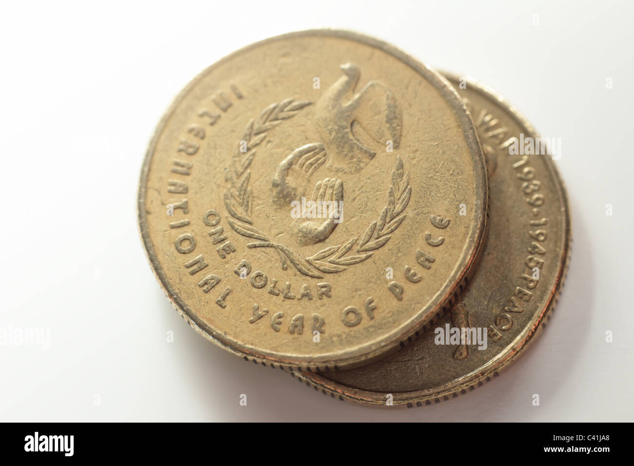 Pièce de Colombe de paix Banque D'Images