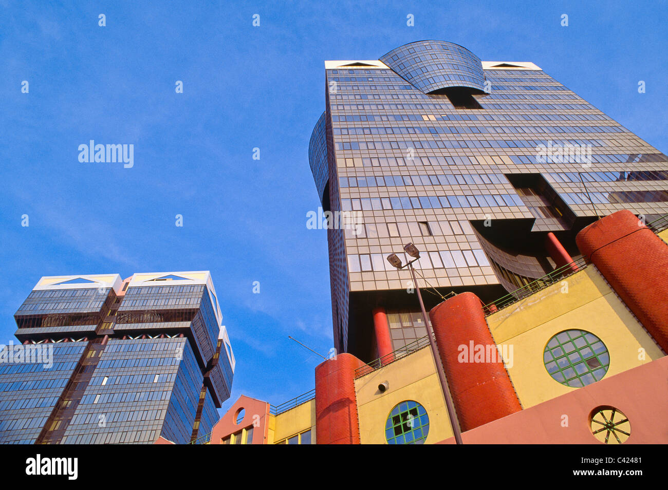Centre commercial Amoreiras et complexe de bureaux, situé dans le quartier financier de Lisbonne, Portugal Banque D'Images