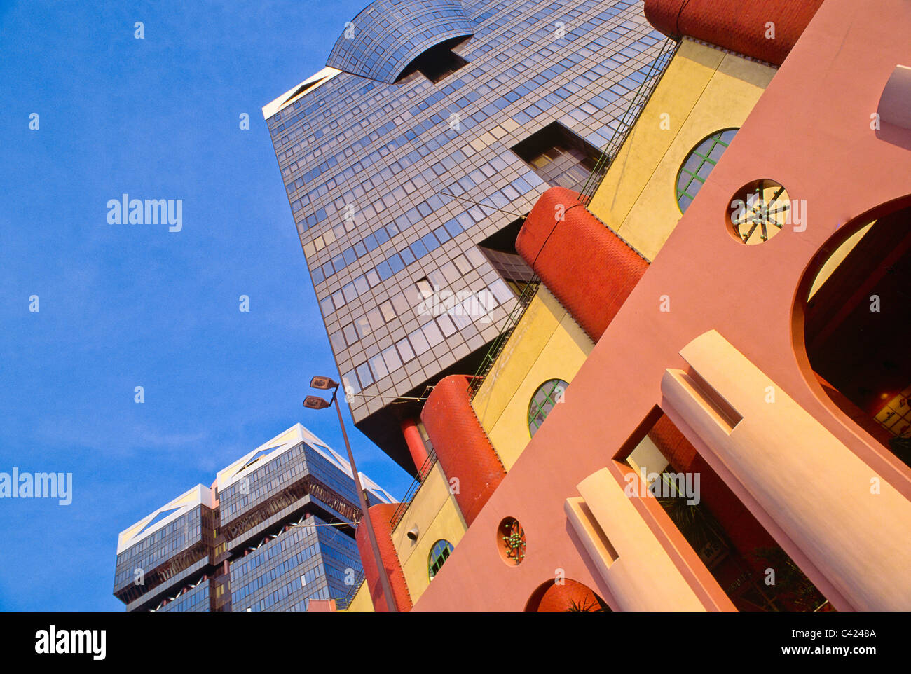 Centre commercial Amoreiras et complexe de bureaux, situé dans le quartier financier de Lisbonne, Portugal Banque D'Images