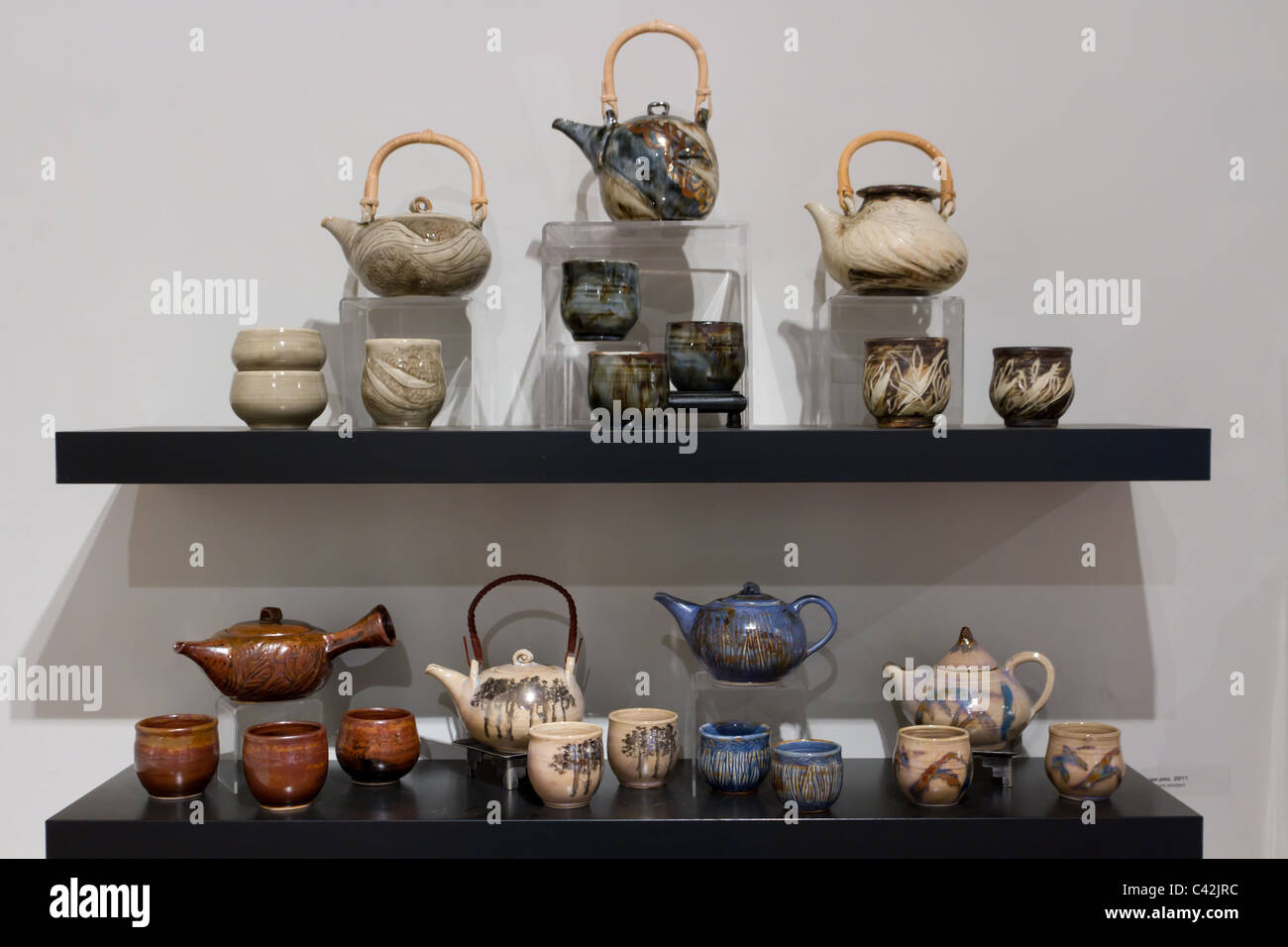 théières Banque D'Images