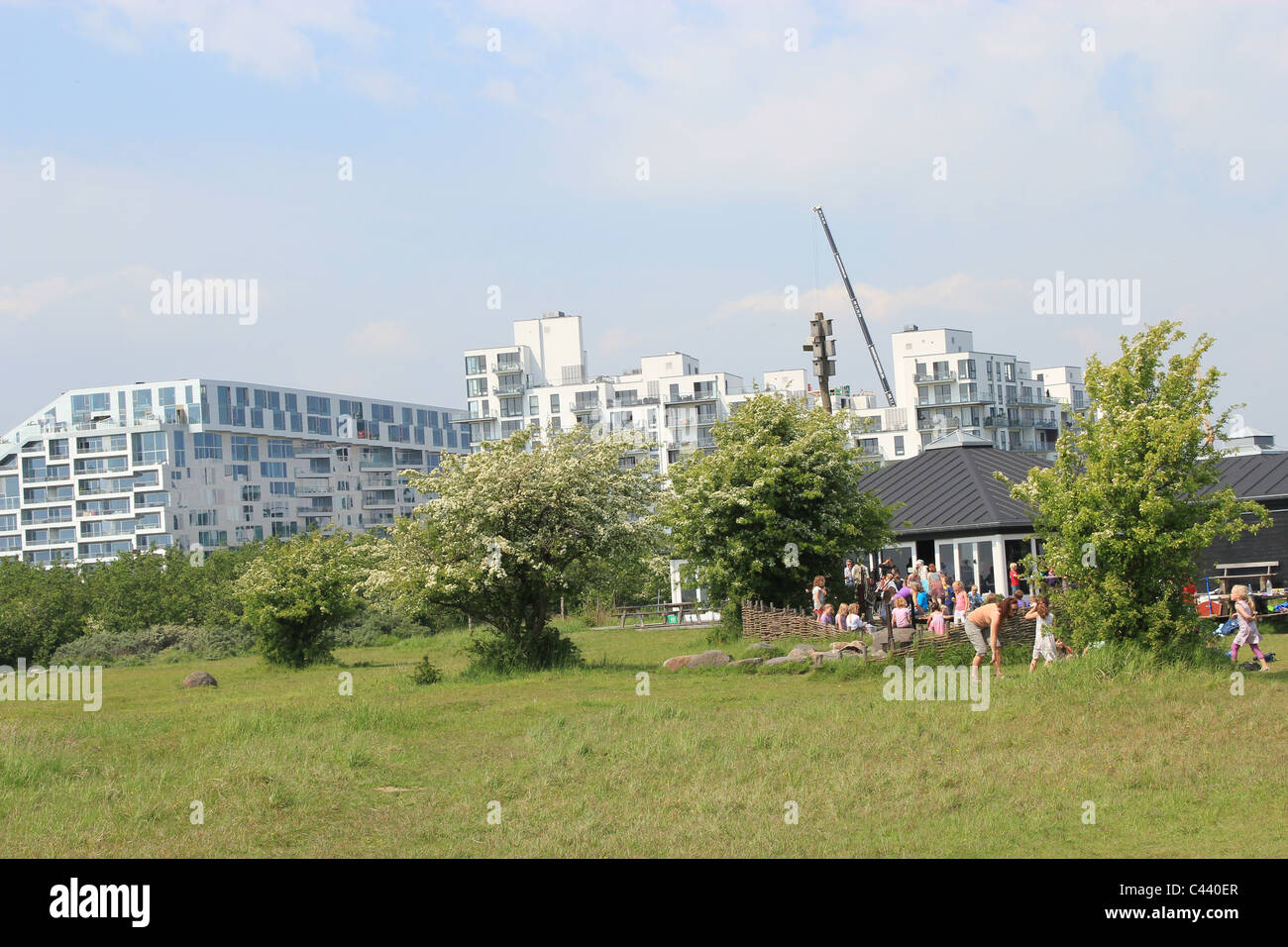 Centre de la nature vestamager, Copenhague, Danemark. Banque D'Images