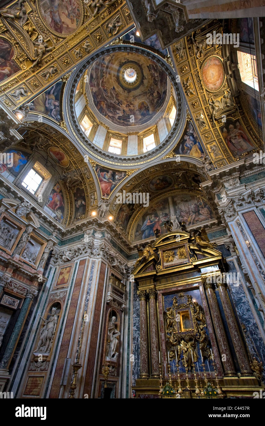 Cappella Paolina Borghesiana (Chapelle Borghèse), Santa Maria Maggiore, à Rome, Italie Banque D'Images