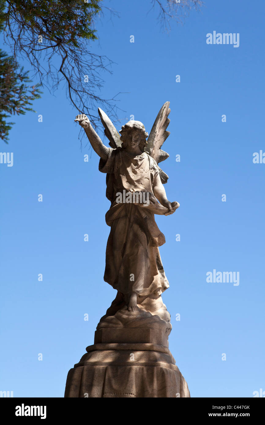 Statue d'un ange Banque D'Images