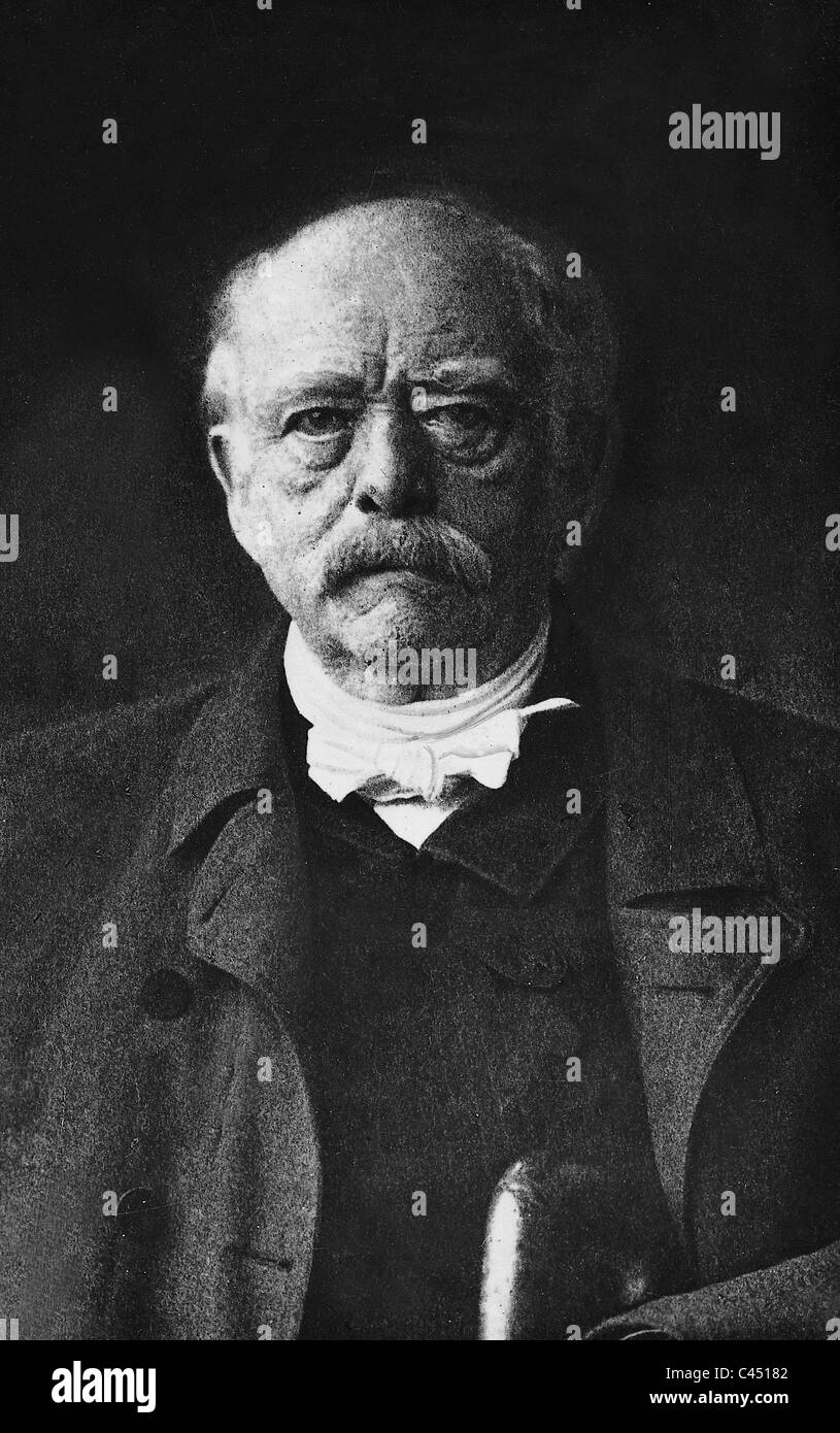 Otto von Bismarck, 1895 Banque D'Images