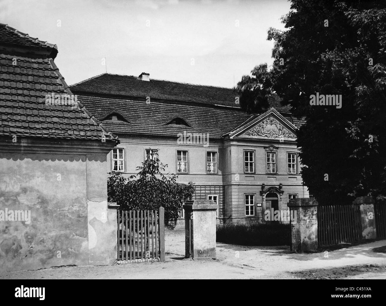 Palace à Schoenhausen, 1933 Banque D'Images