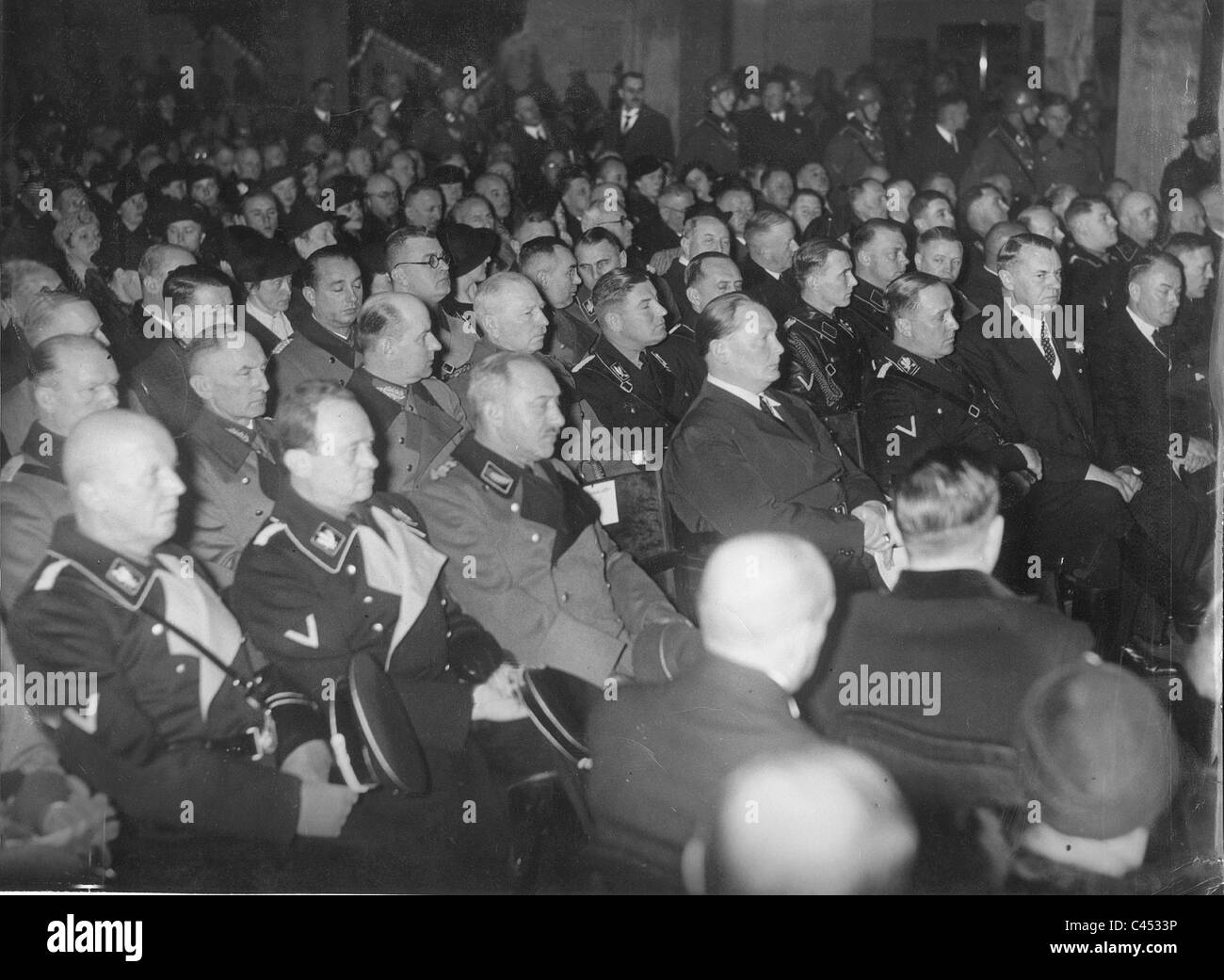 Ouverture de la "Semaine verte" à Berlin, 1935 Banque D'Images