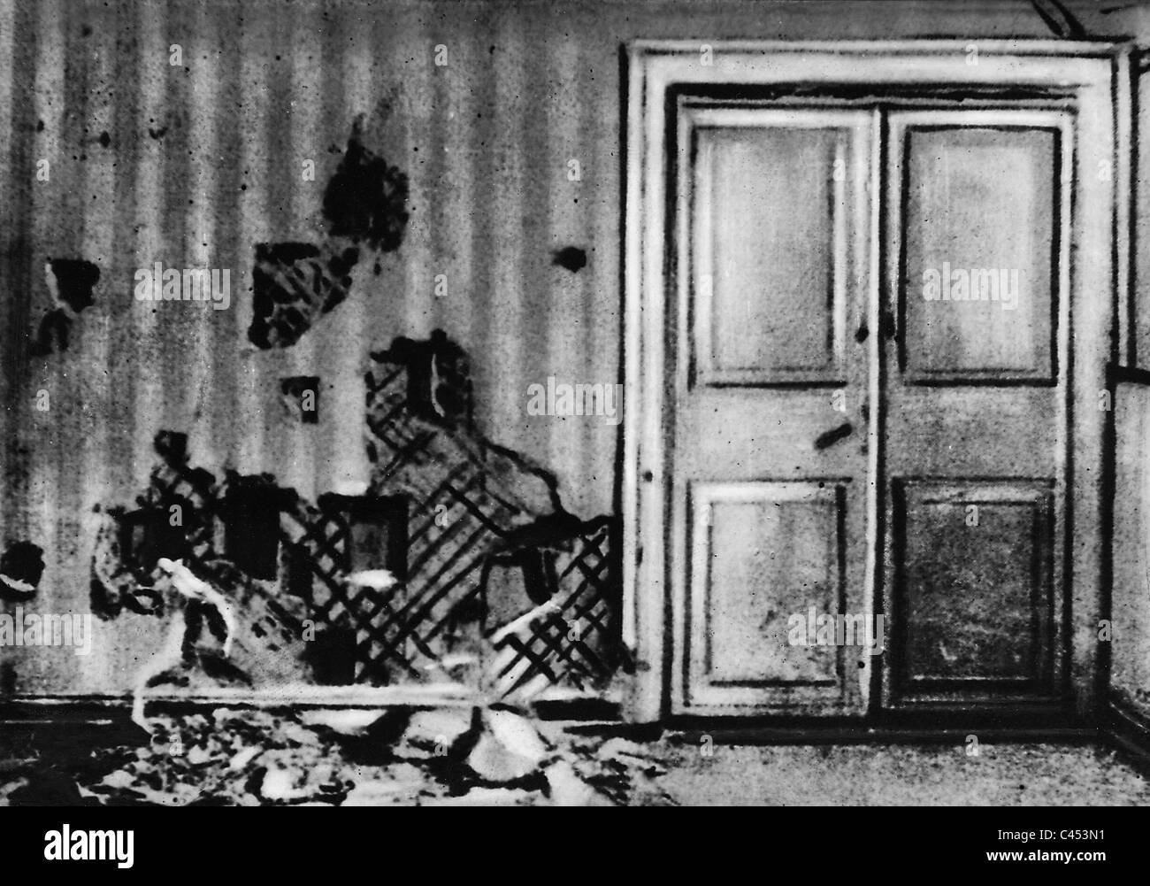 L'exécution du tsar Nicolas II, 1918 Banque D'Images, Photo Stock