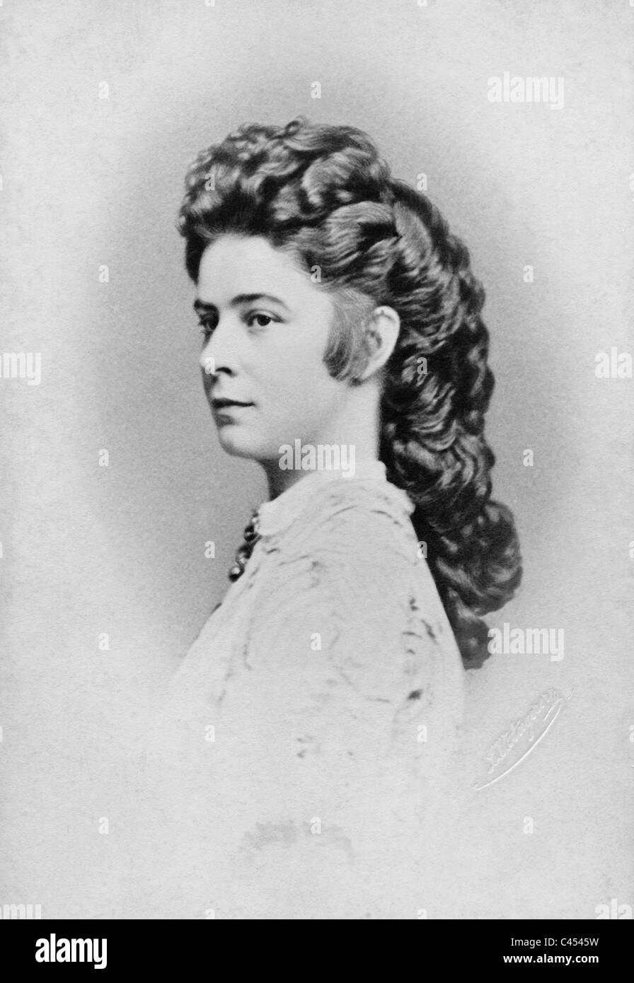 L'impératrice Elisabeth d'Autriche Banque D'Images