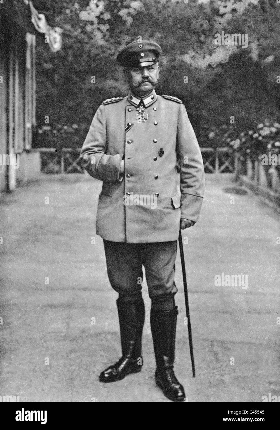 Paul von Hindenburg, 1917 Banque D'Images