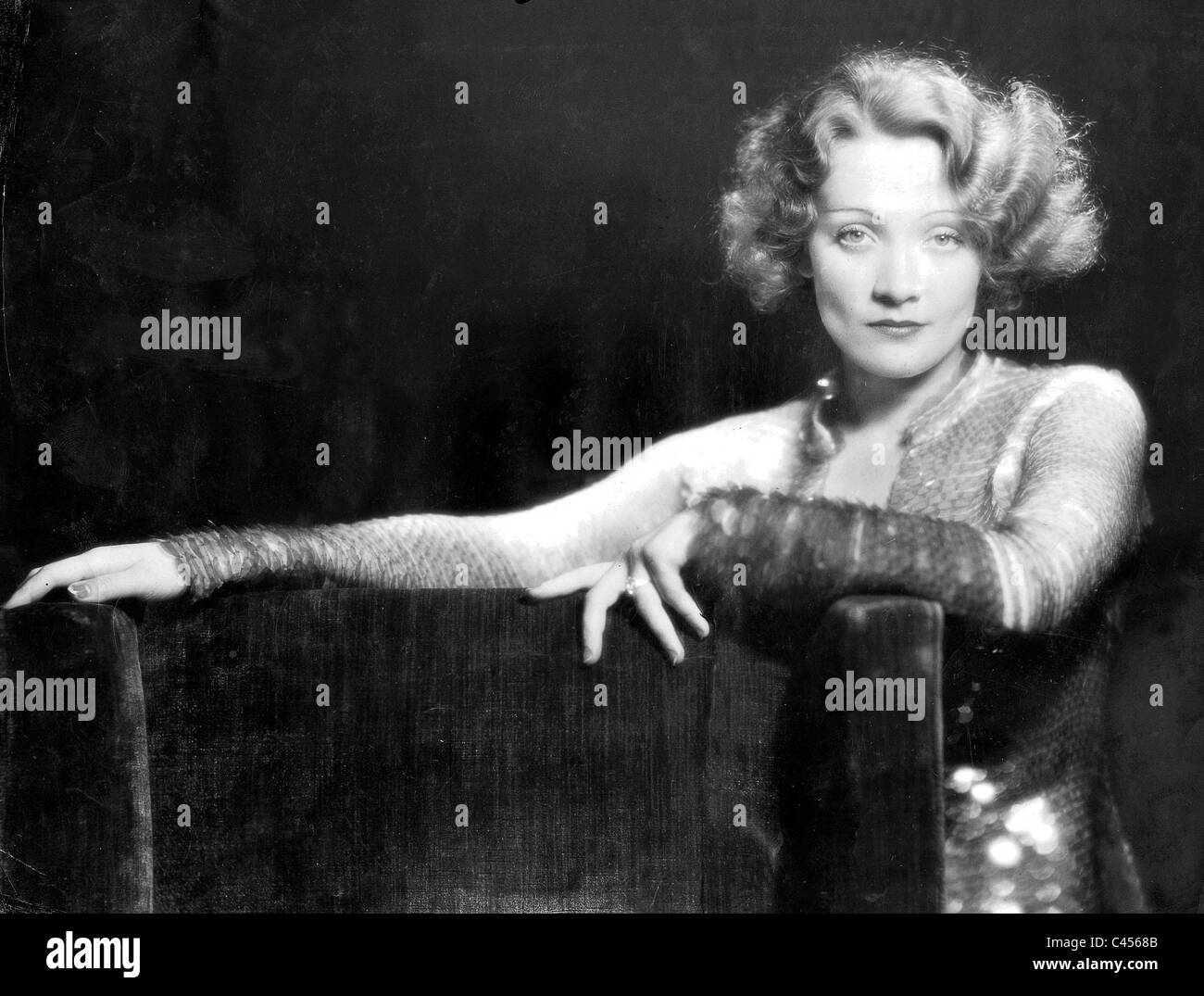 Marlene Dietrich Banque D'Images