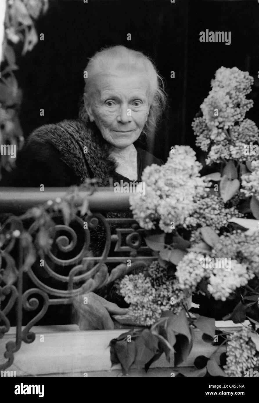 Berta Benz pour son 90e anniversaire à LADENBURG, 1939 Banque D'Images