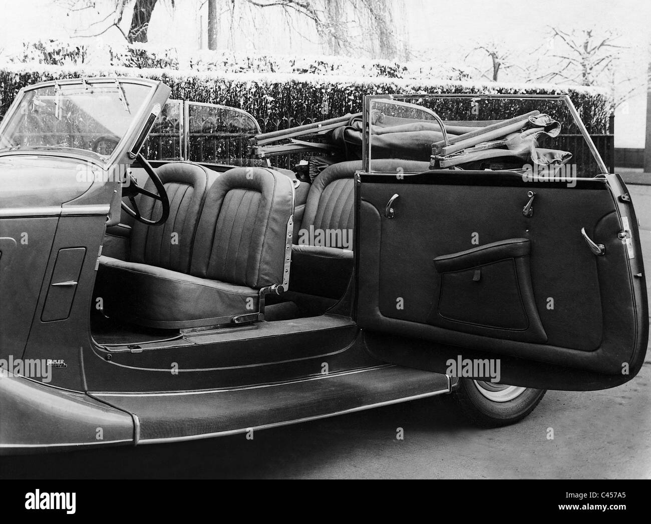 Adler cabriolet, 1934 Banque D'Images