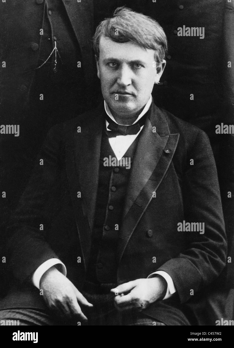 Thomas Alva Edison Banque D'Images