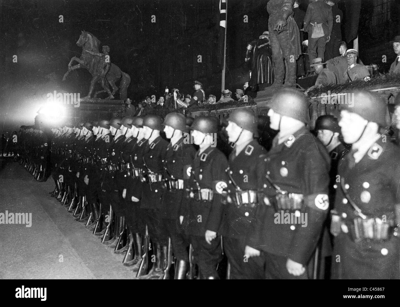 Herman Goering en Potsdam, 1933 Banque D'Images