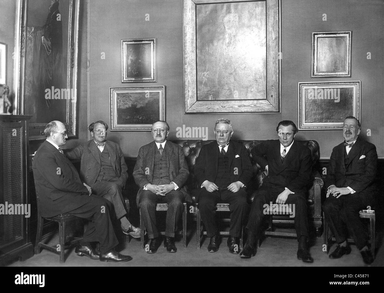 Réunion de l'Académie de la poésie allemande à Berlin Banque D'Images