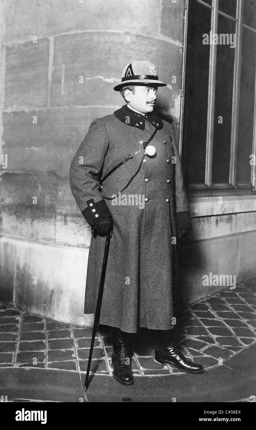 Policier français, 1909 Banque D'Images