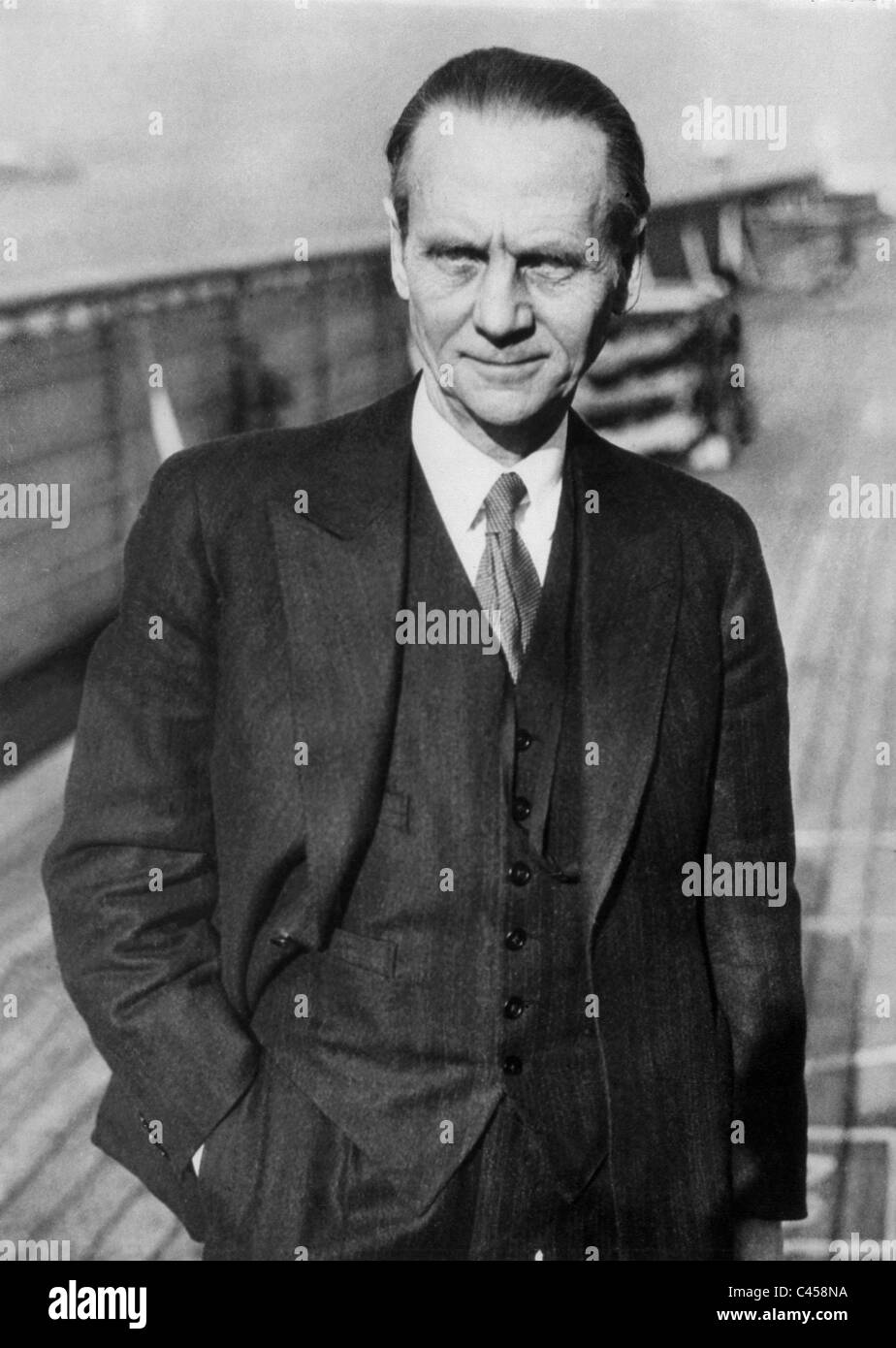 Norman Angell, 1934 Banque D'Images