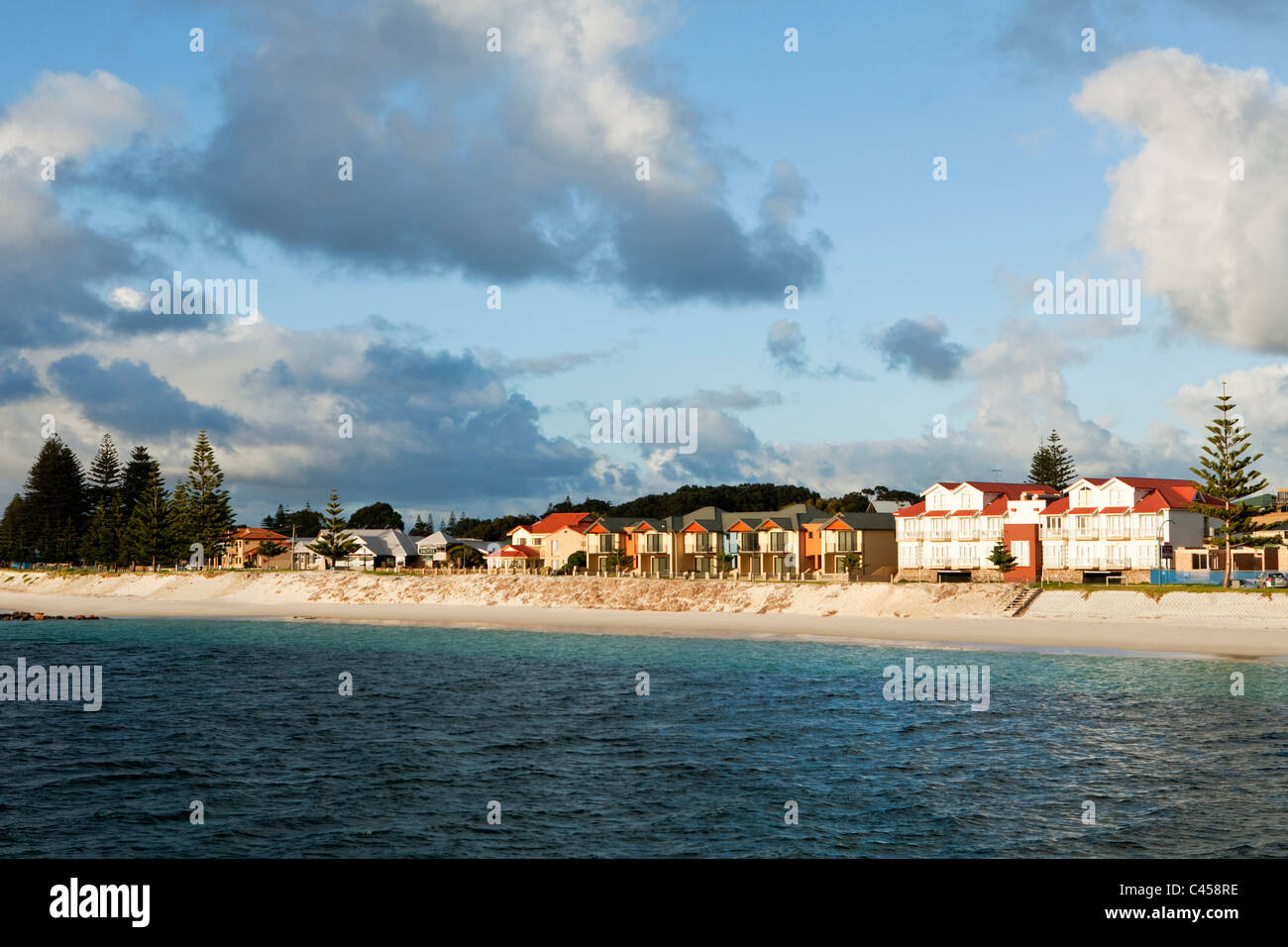 Appartements en bord de mer à Esperance Bay. Esperance, Australie occidentale, Australie Banque D'Images