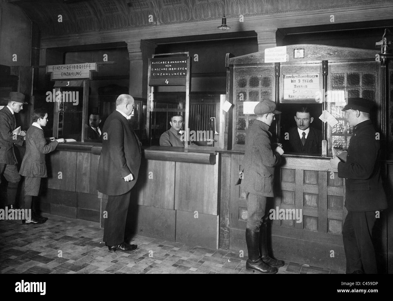 Bureau de poste de Berlin, 1925 Banque D'Images