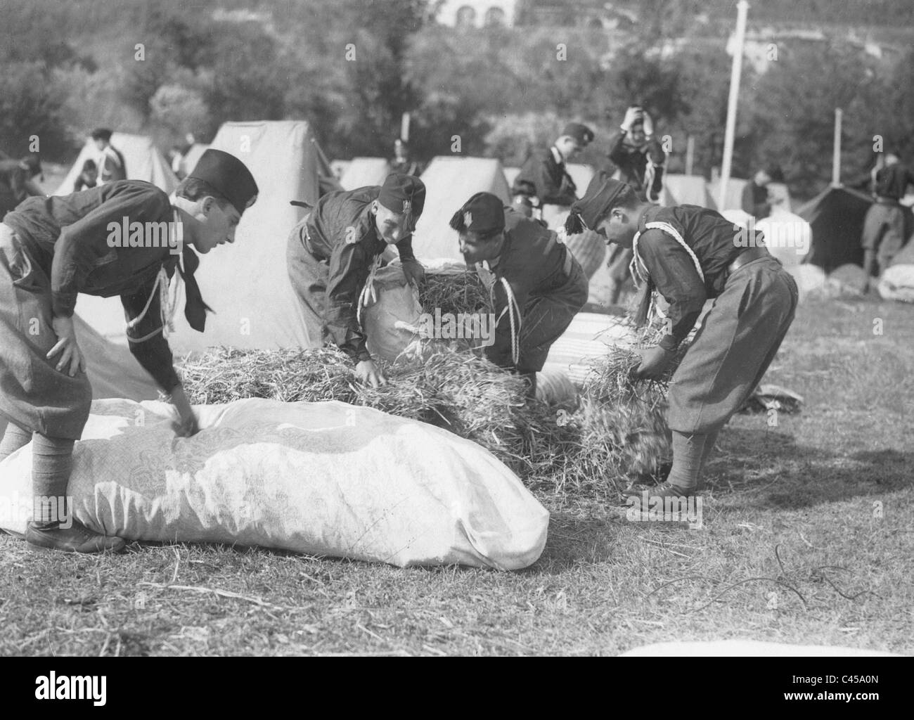 Balilla italienne, 1934 Banque D'Images