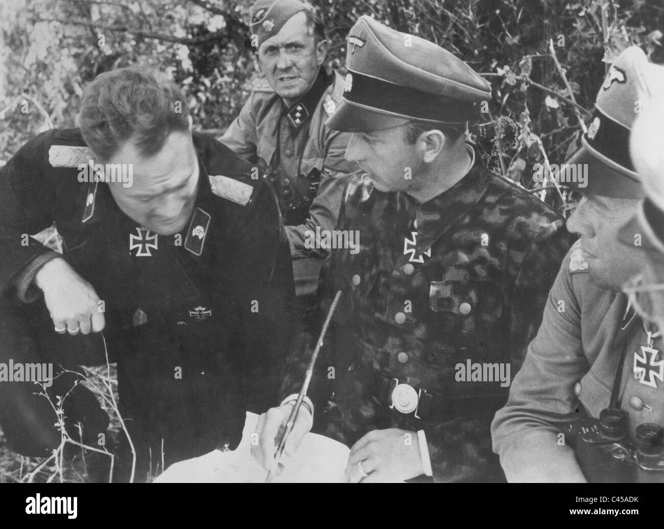 Brunner, Hermann Fegelein, Lombard sur le front de l'Est, 1943 Banque D'Images