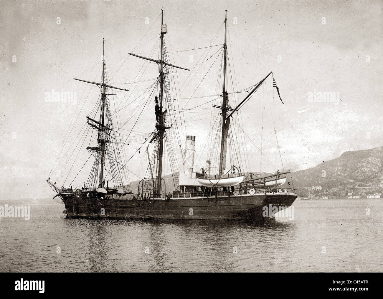 L'expédition de Scott navire 'Terra Nova', 1909 Banque D'Images