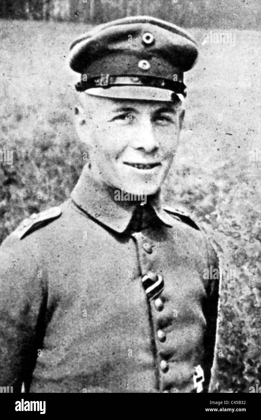 Erwin Rommel, 1917 Banque D'Images