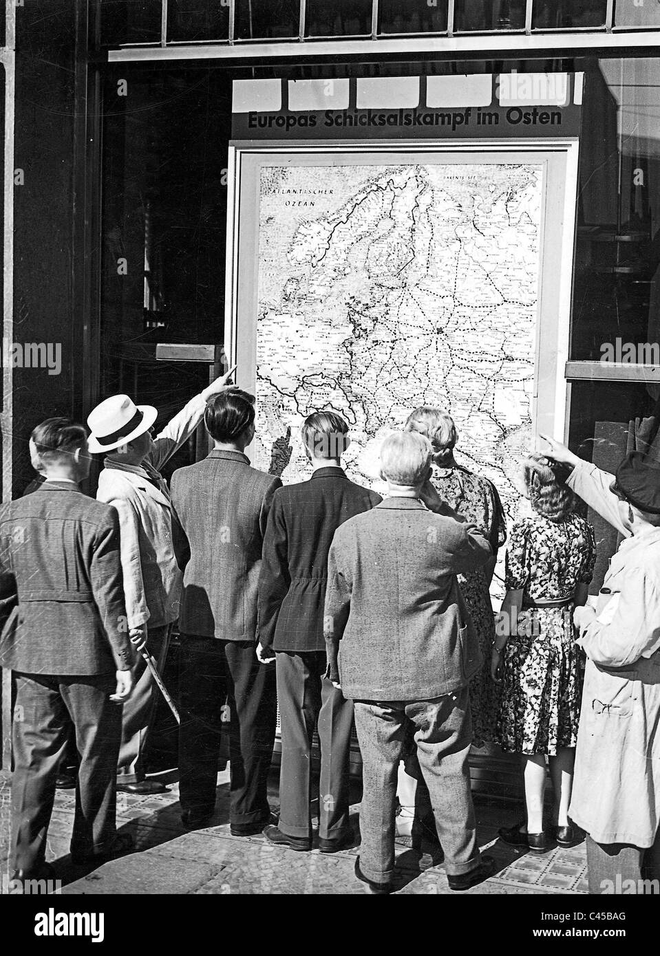 Berlin pendant la guerre, 1942 Banque D'Images