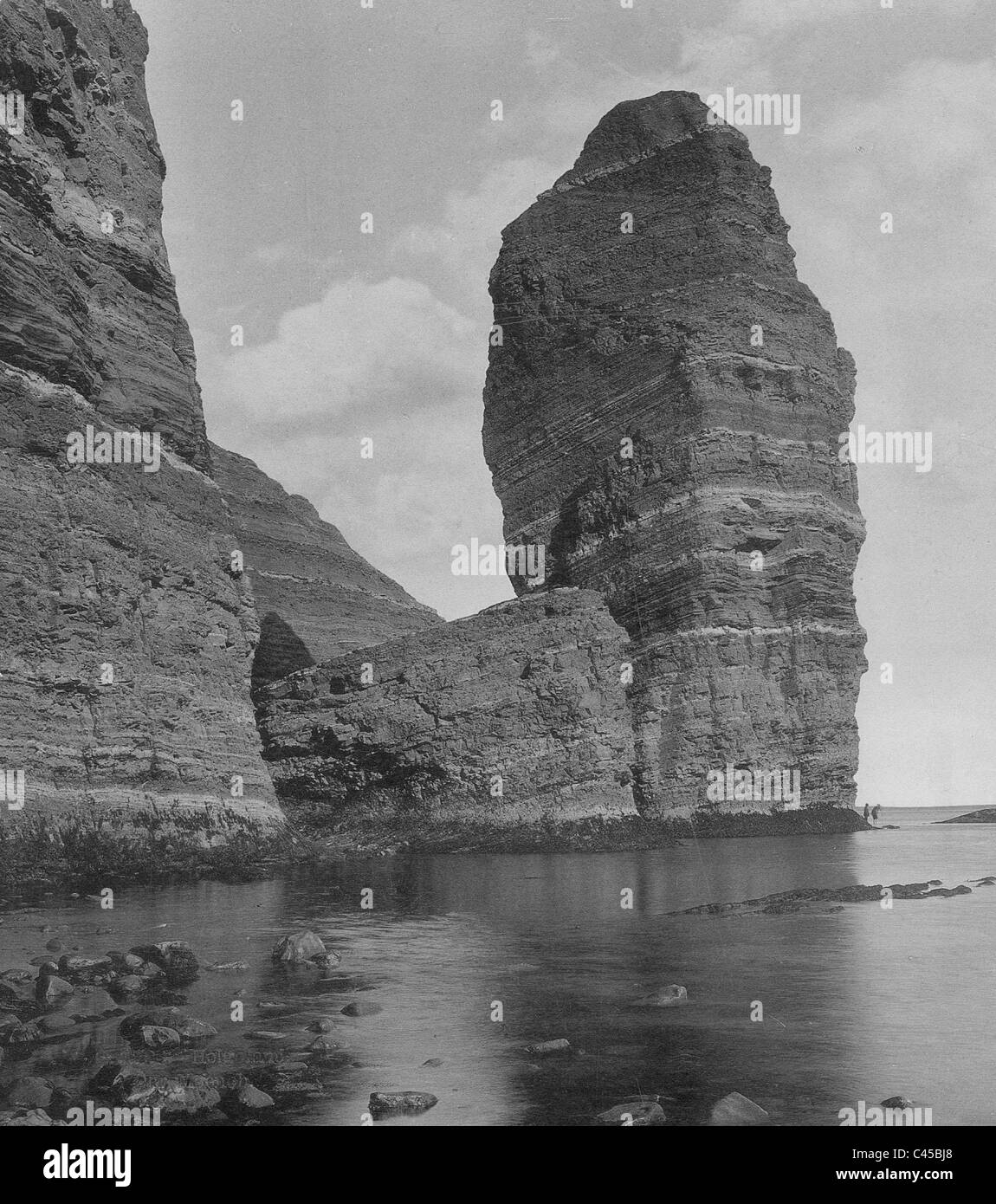 Cliff 'Monk' Helgoland, 1934 Banque D'Images