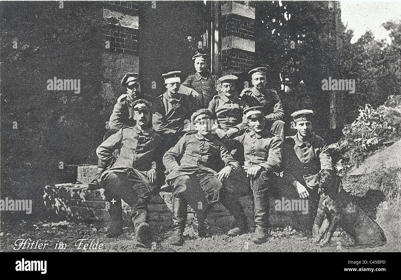 Quel Est Le Rôle D'hitler Pendant La Première Guerre Mondiale Adolf hitler first world war Banque de photographies et d’images à
