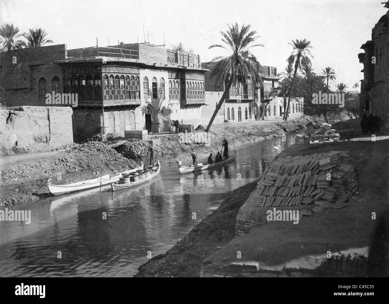 Avis de Basra, 1905 Banque D'Images