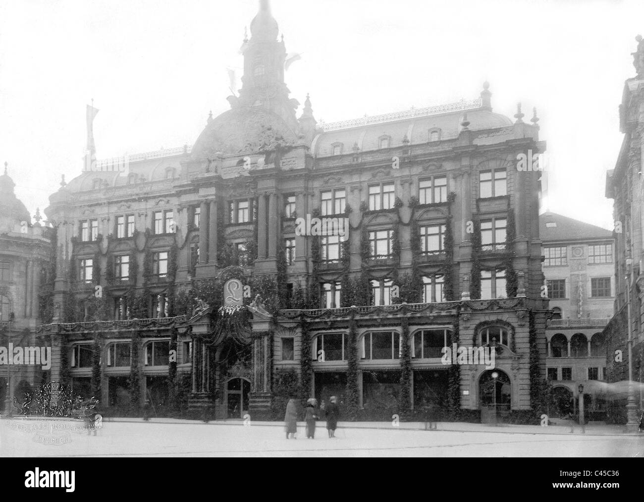 Bernheimer Chambre à Munich (probablement vers 1900) Banque D'Images