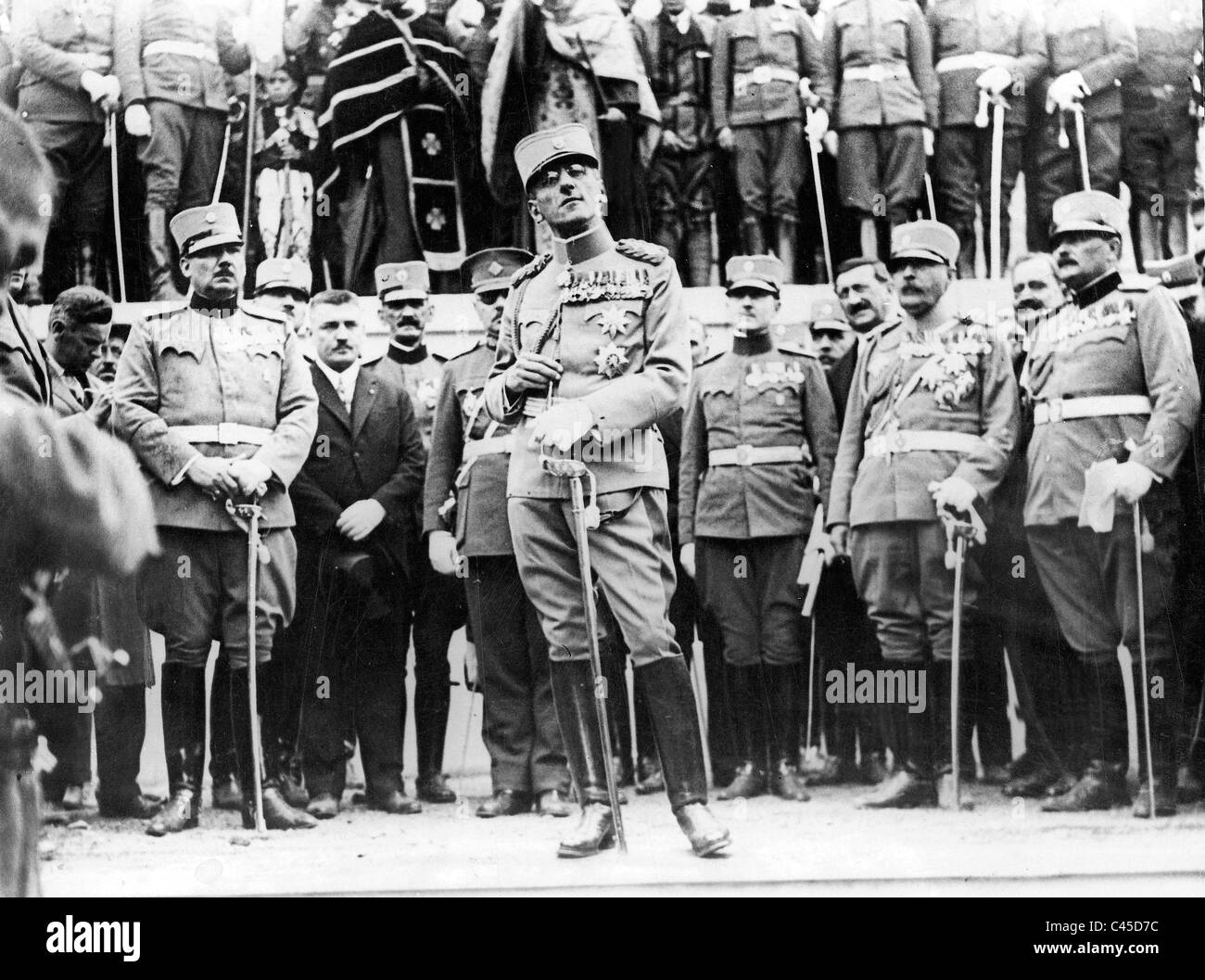 Le roi Alexandre I de Yougoslavie, 1929 Banque D'Images
