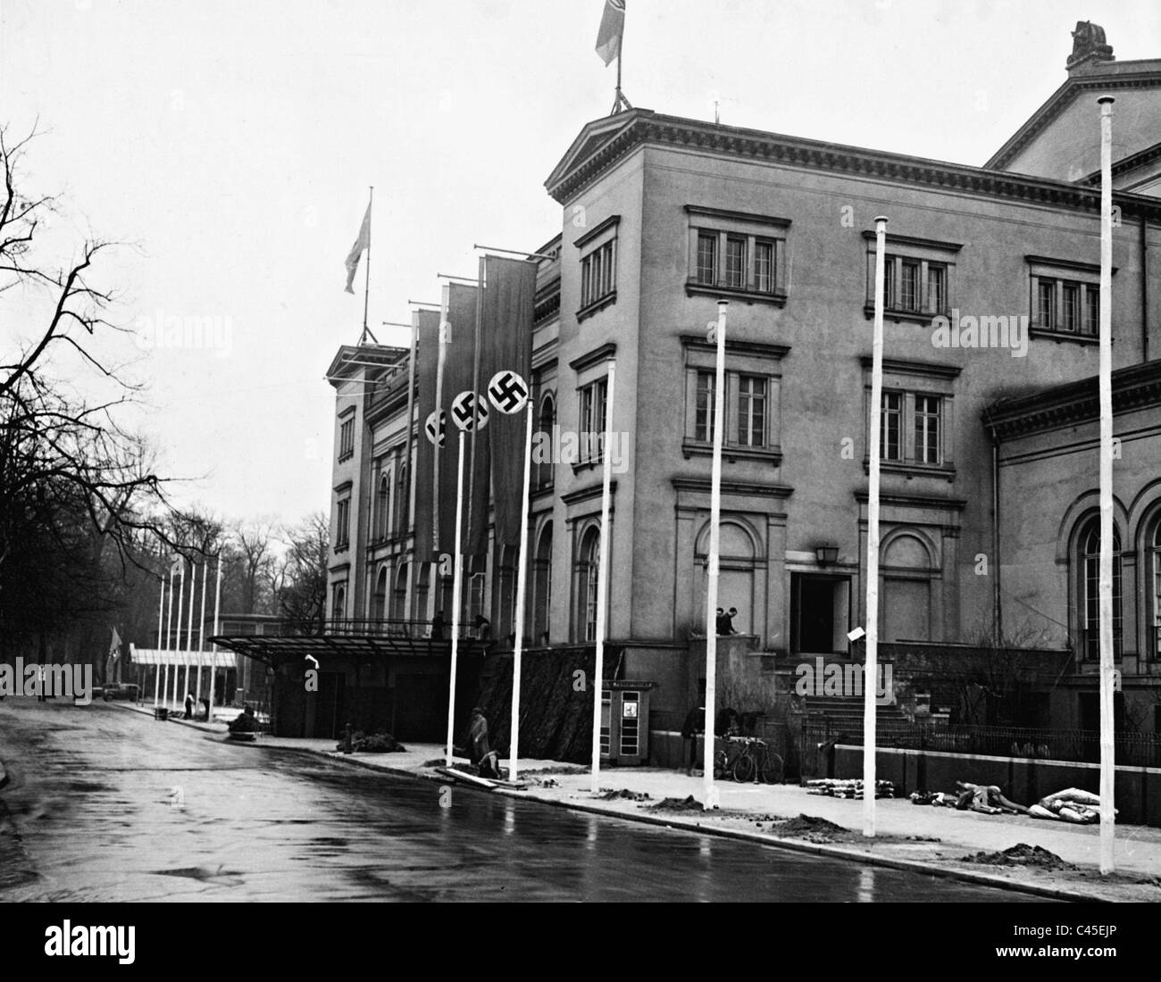 Kroll Opera House de Berlin, 1938 Banque D'Images