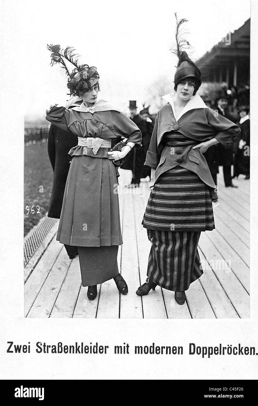 La mode pour femmes à partir de 1914 Banque D'Images